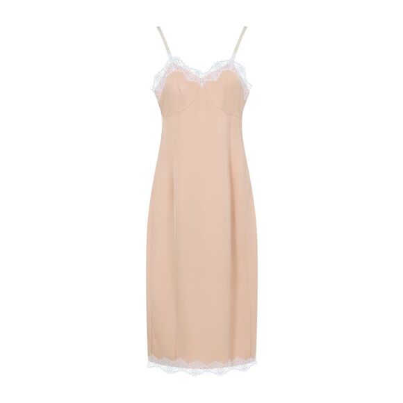 Carven Lingerie Viscose Midi Dress Women
